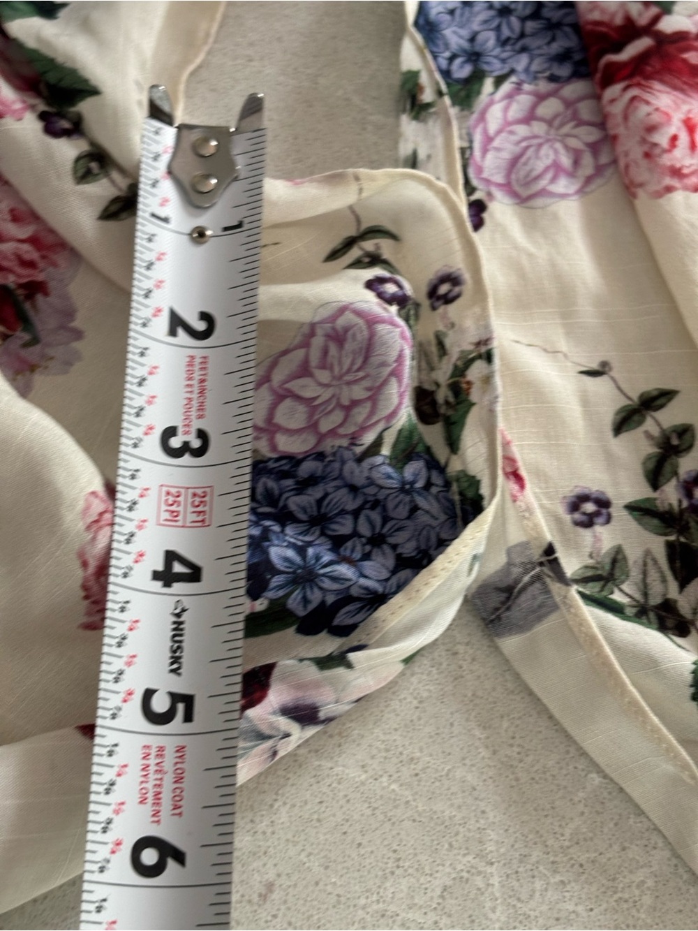 Torrid Floral Chiffon Open Front Kimono Cardigan Duster XL OS Flowy Boho Resort - Picture 6 of 12